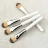 Makeup Brushes 3 PCS trähandtag Mask Brush Våt pulver Blush Loose Foundation Beauty Tool Make Up Tools