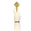 Зонты с золотой ручкой, роскошный трехстворчатый солнцезащитный козырек с защитой от ультрафиолета, ретро, белая принцесса, дождь и солнце, U5M