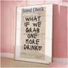 Paintings Trendy Preppy Guest Quotes Wall Art Canvas Painting Pink Kawaii Room Decor Posters And Prints Pictures For Living W06 Drop Dhww8