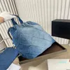 Designer-bag Denim Shopping Tote-rugzak Reizen Dames Sling Body Bag Duurste handtas met zilveren ketting Gabrielle Gewatteerde luxe handtassen