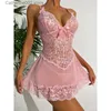 Ensemble sexy Lingerie Femmes Sexy Chemise de nuit intime Porn Bow Flower Broderie Transparent Porn Lace Sous-vêtements et caleçons Sex Suits T231030