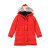 Designer Canadian Goose Mittellange Version Pufferer Daunenwarme und bequeme Damenjacke Parkas Dicke warme Wintermäntel Winddicht41