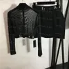 Camiseta negra para mujer, falda Sexy de malla, camisetas con transparencias, minifaldas de tiro alto 235o