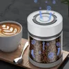 Bottiglie di stoccaggio Ottimo facile da usare Tempo di standby lungo Forniture per la casa Aspirapolvere elettrico Chicchi di caffè Contenitore in vetro Serbatoio sigillato A prova di muffa