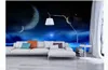 Wallpapers 3d Room Wallpaper Home Decoration Murals For Living Star Sky Landscape