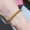 Bangle Europas test Luxury Jewelry 925 Sterling Silver Rivet Armband Women's High-End Grand Fashion Brand Party Gift 231027