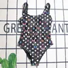 Butterfly Print Swimwear Fashion Designer Sexy Pad Bra Bikinis Fashion Dot Printed One Piece Swimsuit Beach Wear