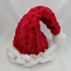 Bérets Crochet tricoté chapeaux de noël pour hommes femmes hiver chapeau chaud décoration année fête fête cadeaux du père noël