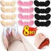 Accesorios para piezas de zapatos, 14 pares de almohadillas de inserciones de tacón alto, ajuste de tamaño, plantillas adhesivas antidesgaste, pegatina protectora, alivio del dolor, cuidado de los pies, cojín para zapatos 231030