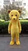 Halloween Yellow Bear Mascot -kostymer av hög kvalitet Halloween Fancy Party Dress Cartoon Character Carnival Xmas Easter Advertising Birthday Party