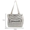 Axelväskor guldpläterade kvinnors korskroppspåse nylon vinter övre fickvattentät mode casual varm soulder väska designer bagcatlin_fashion_bags