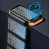 Powerbank solare pieghevole portatile da 43800 mAh per iPhone 14 Samsung Huawei PD Powerbank a ricarica rapida da 20 W Cavo integrato Poverbank