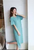 Women's Sleepwear Night Dress Ladies Spring Summer Nightgowns Short-Sleeved Modal Cotton Long Nightshirt Homewear Large Size Women