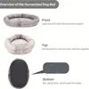 Canis canetas médio cama de cachorro humano beanbag cama humana gigante beanbag cama de cachorro com cobertor adequado para pessoas famílias e animais de estimação médio 231030