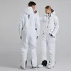 Andere Sportartikel Skianzug für Männer Frauen Overall Winter Warme winddichte wasserdichte Jacke Hosen Set Snowboarden SK063 231030