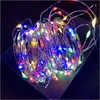 Christmas Decorations 1M 2M 5M 10M Copper Wire Led String Lights For Home Year Decoration Navidad Drop Delivery Garden Festive Party Dhabk