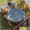 Outdoor Gadgets Stainless Barbecue Grid Cam Cooking Baking Net Steel Cooling Rack Wire Cake Food Fire Grill Bbq Grate Drop Delivery Dh1Xa