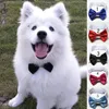 Ошейники для собак, регулируемый галстук для домашних животных, галстук-бабочка для домашних животных, костюм, годовой воротник для маленьких собак, аксессуары для ухода за щенками