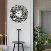 壁の時計アクリル時計イスラム教徒30cmイスラム芸術書道ラマダン装飾寝室のリビングルームのための装飾
