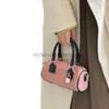 Bolsas de ombro Chapéus Balde Chapéus Novas Mulheres Bloqueio Núcleo Bolsa de Ombro Couro Fosco Travesseiro Feminino Cross Body Bag Bolsas Femininaselegantesdesignerbags