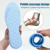 Accessoires voor schoenonderdelen 24 stuks Zachte massage Memory Foam inlegzolen voor sport Loopschoenen Zool Ademend kussen Pads Dames Heren Voeten Orthopedisch 231030