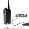 Talkie-walkie Baofeng UV5RH Pro 10W 3800mAh USB C VHF UHF 136174MHz 220260MHz 400520MHz tribande 999Ch fréquence FM jambon DTMF 231030