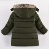 Abrigo de plumón más chaquetas de terciopelo invierno acolchado grueso ropa de algodón cálido niños parka con capucha abrigos para nieve 48 años 231027