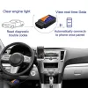 جديد OBD2 SCANNER ELM327 CAR DIGANOSTIC DECTECTOR CODER TOOL WIFI Bluetooth OBD 2 for iOS Android Auto Scan Admes ZZ