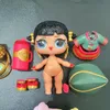 Dolls 1Doll 1Clothes 1Shoes 1Baby Bottle 1Glasses lol Original 8CM Big Sisters Girls play house DIY Toys And Gifts 231030