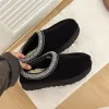 Short Boots Winter Classical Tasman Platform Boot Sheepskin Warm Thick ugglys Tazz Half Snow Boot Suede Wool Outdoor Mules Ankle Short Fuzzy Mule Fluffy Furry