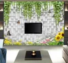 Wallpapers Wallpaper Mural Po 3d Flower Stereoscopisch Grote Achtergrond Decoratief Schilderij