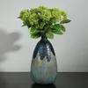 Vases Crystal Modern Grand Nordic Flower Vase Glass Aesthetic Terrarium Dry Grass Interior Vaso Per Fiori Home Decoration YX50VS