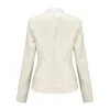 Damenjacken Mode Frauen Slim Streetwear Jacke Weibliche Strickjacke Mantel Mädchen Kunstleder Oberbekleidung Tops Lady's Artificial