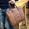 BRECH CASES ARRIVAL BUSINESS MEN PRECORCASE PAG PU LÄDER LAPTOP BAG Portfölj Male Pu Leather Axel Väskor 231030