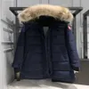 Designer Canadian Goose Version mi-longue Pufferer Down Veste Femme Parkas Hiver Épais Manteaux Chauds Coupe-Vent Streetwear C5b6a4976