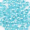 6mm 50pcs forme ronde haut de gamme cristal autrichien perle en vrac boule de verre ronde plate pour bracelet collier bijoux de mode bricolage bijoux de mode perles