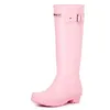 Bottes de pluie Dames bottes de pluie imperméables femme genou-haute mode femmes bottes de pluie en caoutchouc filles chaussures bottes de pluie PVC chaussures de pluie 231030