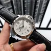 Paneri Watch Automatic Watch ZF-Factory Movement Designer Watches Mirror Swiss Automatic Movement Storlek 44mm Cowrid Strap Luxury Watch Mechanical Wristwatch