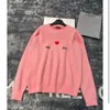 2023 AW Femmes Pull Automne Hiver Designer Pull tricoté Nouvelle mode rose doux et collant décontracté Top lettre amour bas tricots