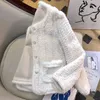 Vestes pour femmes Lucyever manteau de laine d'agneau blanc mode coréenne Streetwear Oneck veste en peluche femme automne hiver épais vêtements d'extérieur chauds 231027