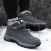 Boots Boots Men's Women Slip On Winter Shoes For Men Waterproof Ankle Boots Winter Boots Male Snow Botines Hiking Boots Femininas 231030