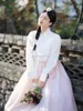 Etnische kleding 2023 Hanbok Koreaanse stijl Traditioneel Dames High-end Po Court Jurken Prestatie Kostuum Fee Elegant Dagelijks S689