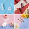 Feestdecoratie Transparant acrylplaat Pography Props Life Po Fotografia Shoot Voor Sieraden Cosmetica Make-up Gereedschap DIY Craft Decor