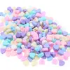 Acrylic Charm Beads Heart Mixed For DIY Jewelry Making 8mm Fashion JewelryBeads Jewelry Accessories