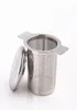 Stainless Steel Mesh Tea Infuser Tool Reusable With Lid Coffee Strainers Spices Loose Filter Strainer Herbal Spice Filters BH5802 2436888