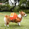 Transportín para perros, 1 Juego, mochila, arnés, bolsa para sillín para mascotas, cachorro, auto