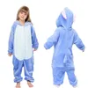 Pajamas Kids Kigurumi Totoro Unicorn Pajamas Cat Children Baby Animal Overalls Jumpsuit Sleepwear Girls Cosplay Pyjama Costume 231027