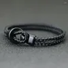 Charm Armband Noter Hiphop Men Armband Double Layer köl Rope Braclet Lucky Accessories Gift till honom Pirate Surfer Braslet Braccialetti