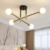 Plafondverlichting Moderne boerderijverlichting Rustieke Spoetnik-kroonluchterlamp voor keuken Slaapkamer Woonkamer Badkamer Hal Ingang