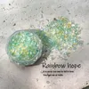 Nagelglitter Natuurlijke minerale mica vlokken kleurrijke kwartel eierschaal poederstof voor kunstgel kaarsen epoxy hars pigment groothandel